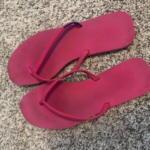 Rothy's Vibrant Pink Sandals